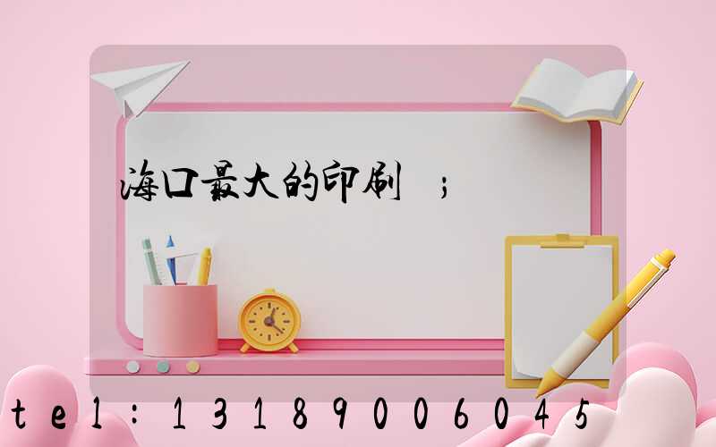 ?？谧畲蟮挠∷S